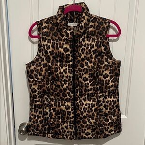 Charter Club Women’s Leopard Print Vest